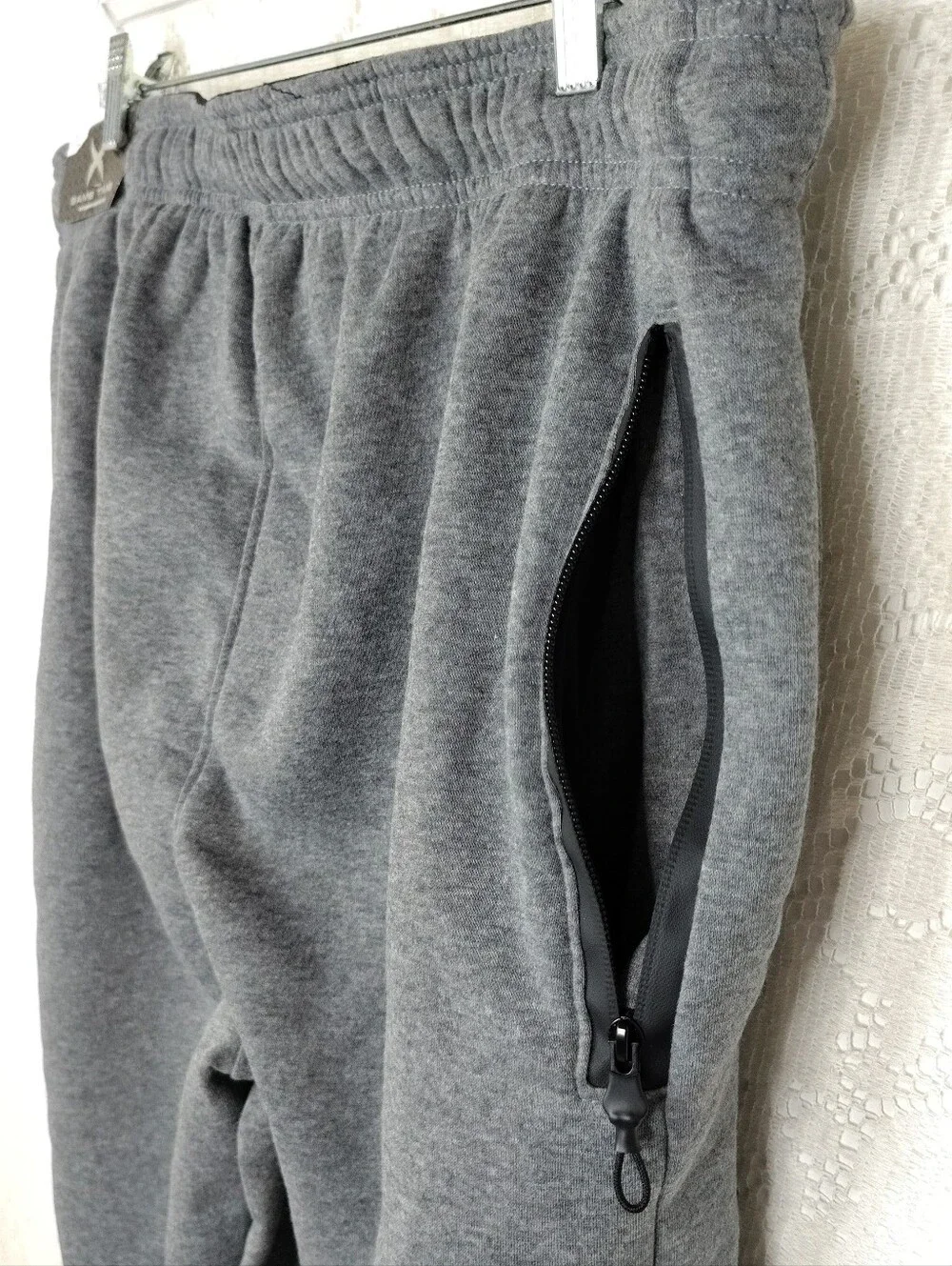 Game Time Men's Gray Athletic Joggers Size 2X